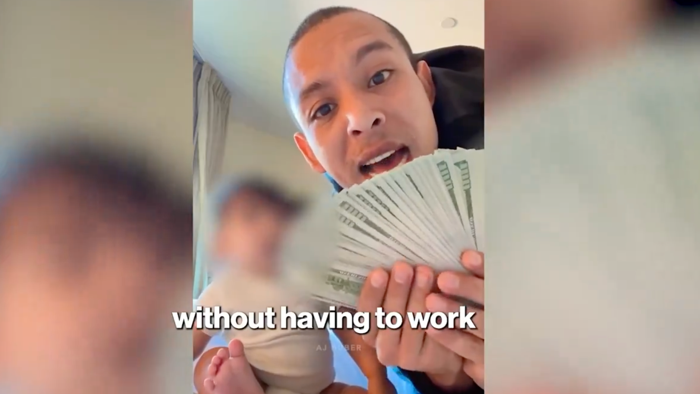 NextImg:Freeloading Illegal Alien TikToker Who Urged Followers To Invade US Homes, Waved Cash Arrested By ICE