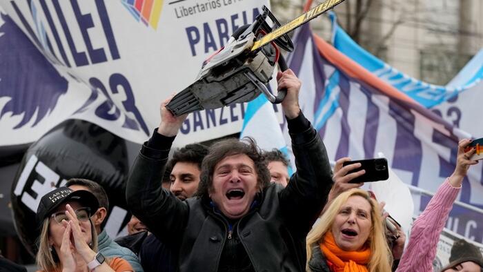 NextImg:Argentina's President Javier Milei Suspends State-Run Leftist News Agency For 'Propaganda''