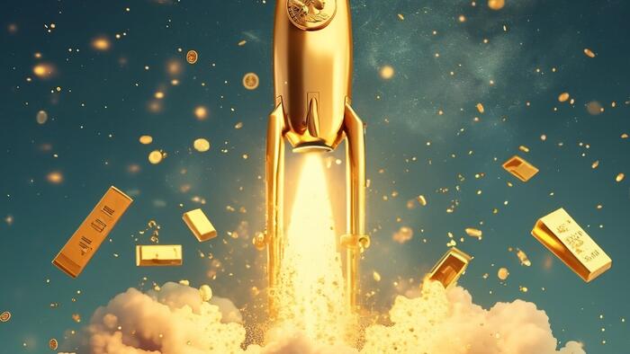 NextImg:'We Have Liftoff!' - Spot Gold Takes Out Record High