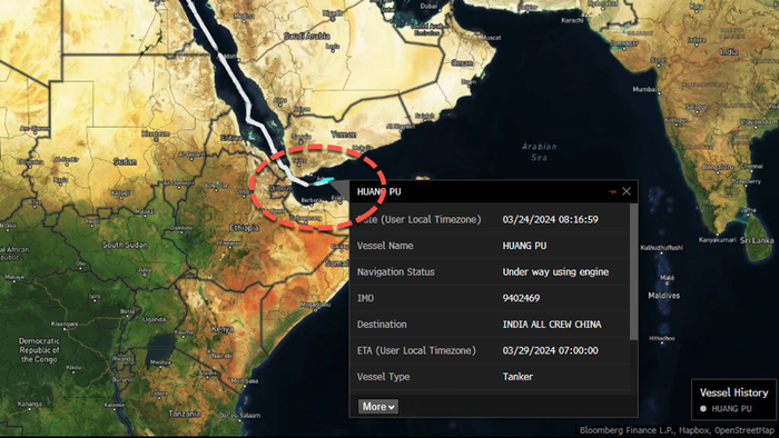 NextImg:Chinese-Owned Tanker Hit By Houthi Missile Despite Safe Passage Deal