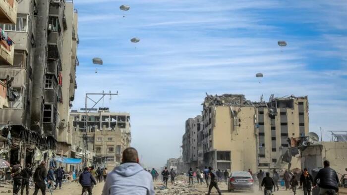 NextImg:Faulty US Aid Drop Kills At Least 5 Palestinians In Gaza City