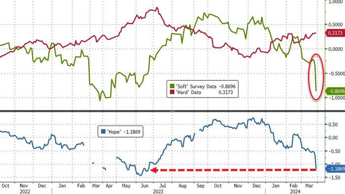 NextImg:Bidenomics Blowback - Survey-Based Sentiment Collapses As 'Hope' Evaporates