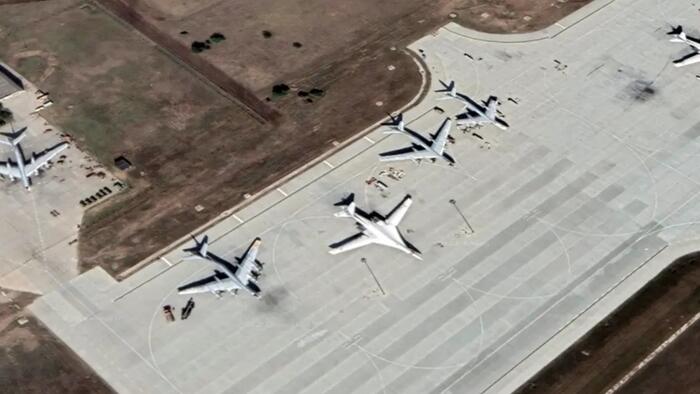 NextImg:Ukraine Drones Again Target Strategic Bomber Base Deep Inside Russia