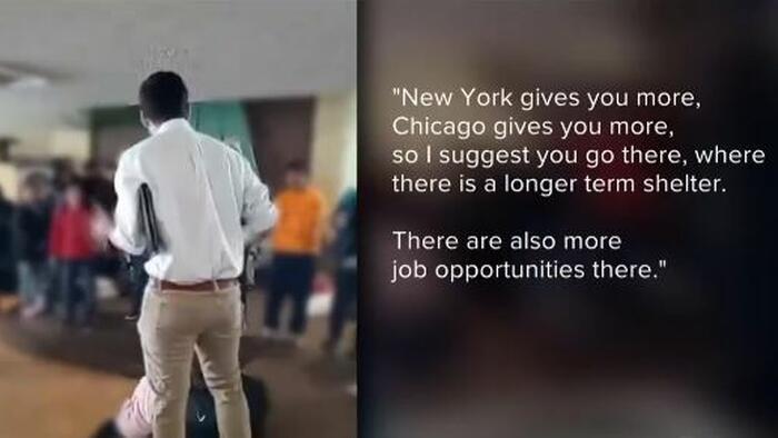 NextImg:Watch: Denver Official Caught On Tape Begging Illegals To Leave The City
