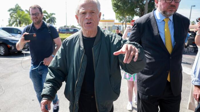 NextImg:"They Came For Me, They Can Come For You" - Former Trump Adviser Peter Navarro Reports To Prison