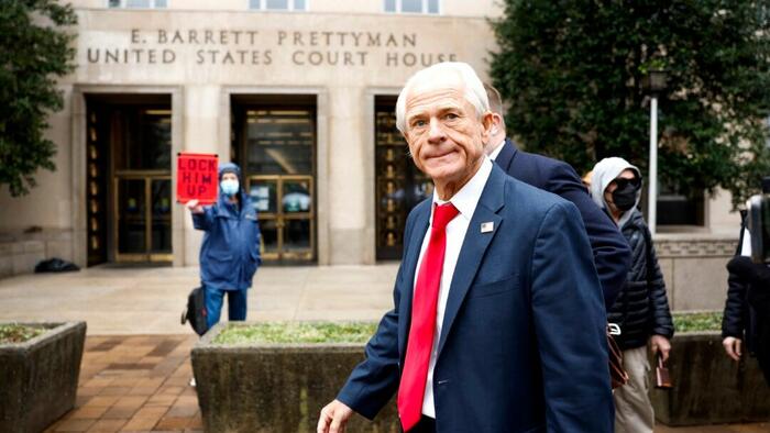 NextImg:Peter Navarro Asks Supreme Court To Allow Him To Avoid Reporting To Prison Pending Appeal