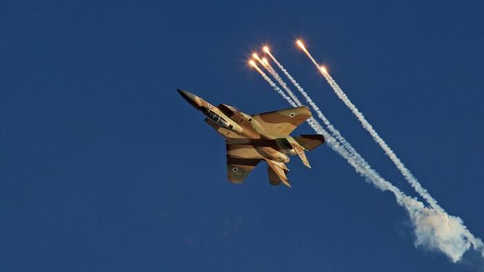 NextImg:Israel Unleashes Major Airstrikes On Syria & Deep Inside Lebanon