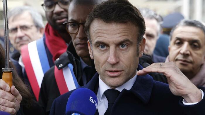 NextImg:Macron Doubles-Down On NATO Sending Troops To Ukraine Remarks