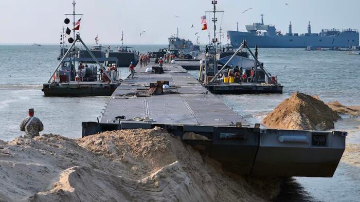 NextImg:Biden Orders "Emergency Mission" To Build Port In Gaza For Aid Shipments