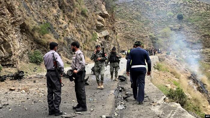 NextImg:Team Of Chinese Engineers Targeted By Suicide Bomber In Pakistan
