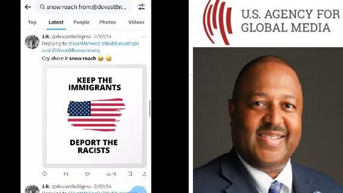 NextImg:Snow Roaches? US State-Sponsored News Exec On Paid Leave Over Anti-White Social Media Posts