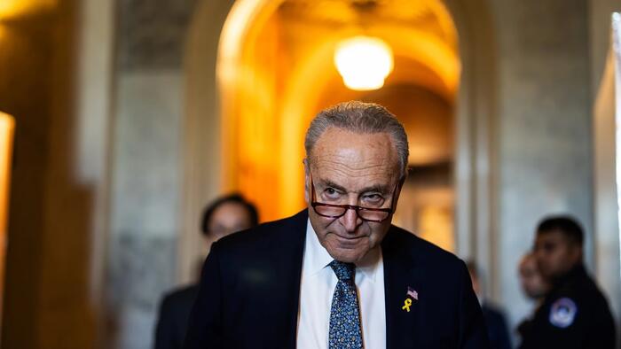 NextImg:Netanyahu Accuses Sen. Schumer Of 'Interference' In Israel's Democracy