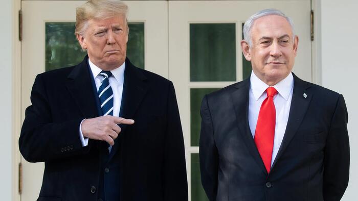 NextImg:Trump Weighs In On Gaza Ahead Of November: "Firmly In Israel's Camp"