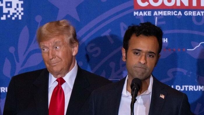 NextImg:Trump Tells Ramaswamy 'No' For VP, But Leaves Cabinet Door Open