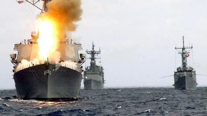 NextImg:US Navy Repels "Large-Scale" Houthi Attack Of 15 Suicide Drones