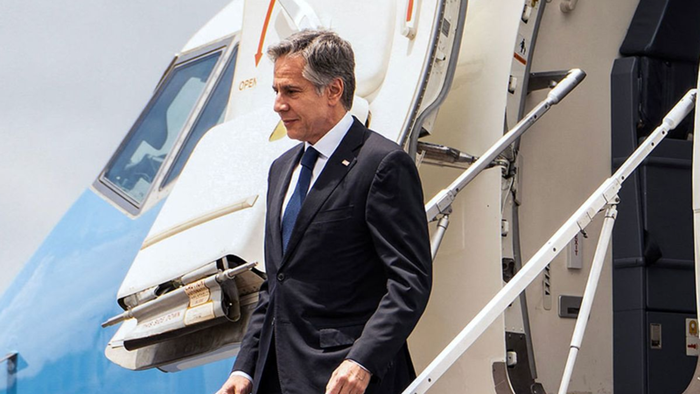 NextImg:Anthony Blinken's Jet Suffers "Mechanical Issue" At Paris Airport