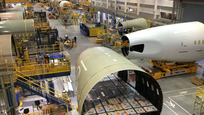 NextImg:Boeing Shares Tumble After NYT Reveals Whistle-Blower Report On 787 Dreamliner Fuselage Flaws