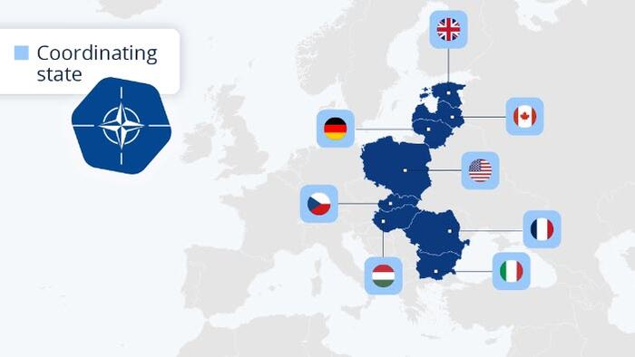 NextImg:Where NATO Has An 'Enhanced Forward Presence'