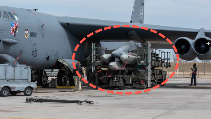 NextImg:USAF Conducts B-52 Bomber Exercise With 'Unarmed' Nuclear Cruise Missiles