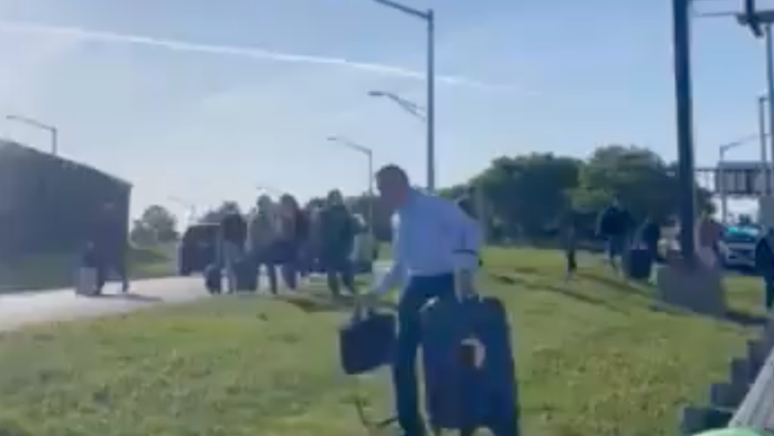 NextImg:Pro-Palestinian Protesters Spark Chaos At O'Hare International Airport