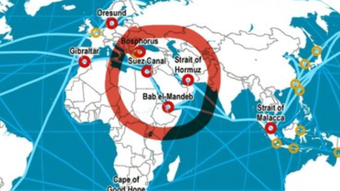 NextImg:Heading For Supply Shock? Four Maritime Chokepoints Flash Red As Escalating Conflict Looms
