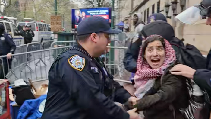 NextImg:Columbia University Gives NYPD Cops Greenlight To Arrest Anti-Israel Protesters Occupying Campus