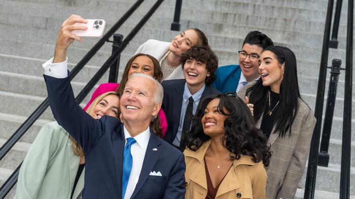 NextImg:Biden Campaign To Remain On TikTok Even After Signing Bill To Ban App