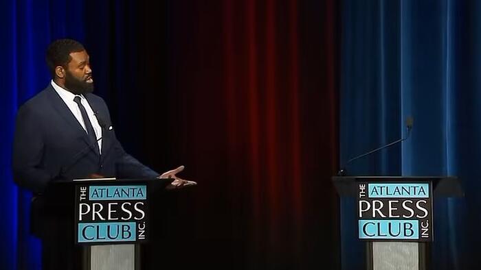 NextImg:Fani Flees Fulton County Primary Debate, Leaves Opponent Facing Empty Podium