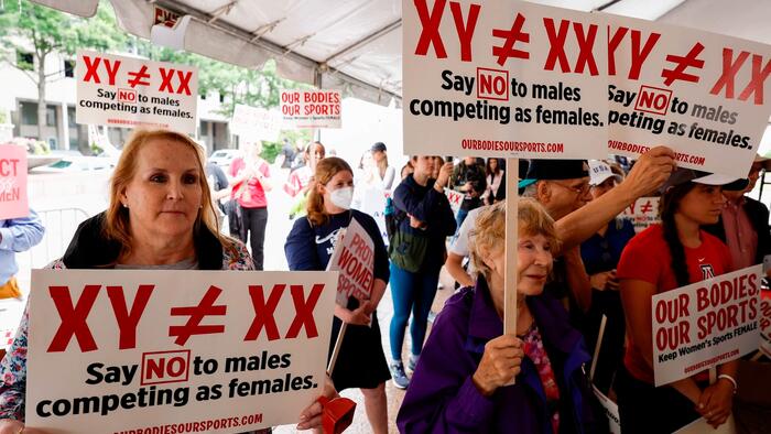 NextImg:Biden's Title IX Trans-formation Puts Women's Progress & Protections "On The Chopping Block"