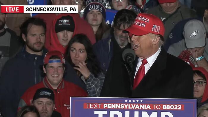 NextImg:Trump: "Everything Biden Touches Turns To $hit"