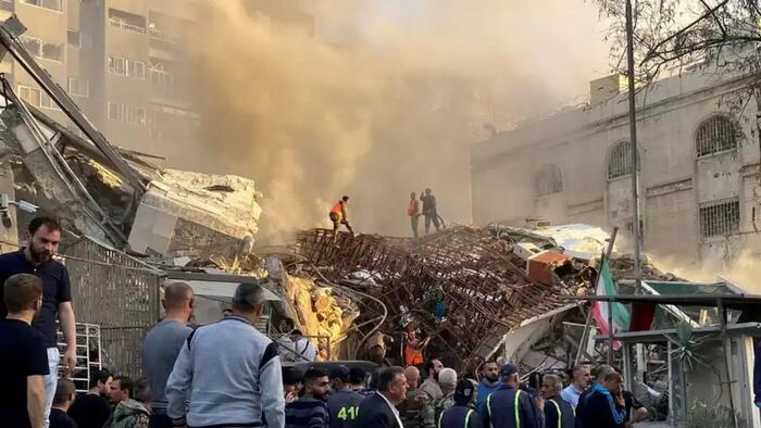 NextImg:US Assures Iran It "Had No Involvement" In Embassy Strike As IDF Claims Only A 'Military Building' Hit