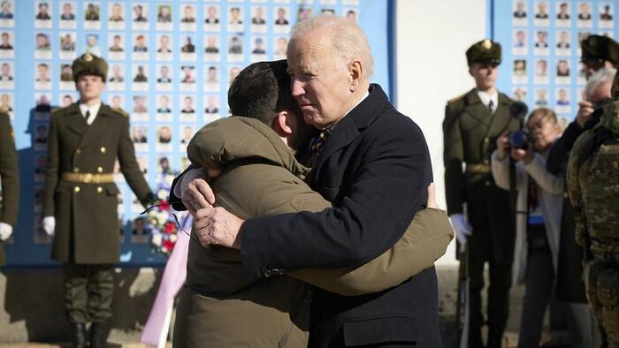 NextImg:Biden Looks To Prevent Future President From Ending Ukraine War With 10-Year Agreement