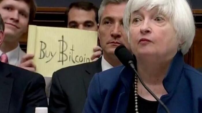 NextImg:The Infamous 'Buy Bitcoin' Pad Just Sold For More Than $1 Million At Auction