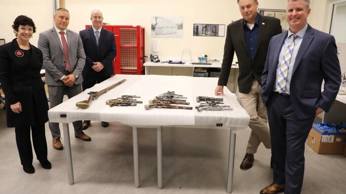 NextImg:FBI Repatriates Revolutionary War-Era Firearms At Philadelphia's Museum Of The American Revolution