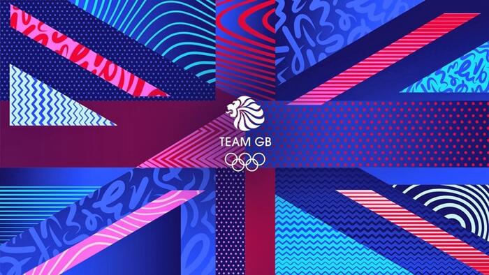 NextImg:British Olympic Team 'Transitions' UK Flag To Pink And Purple