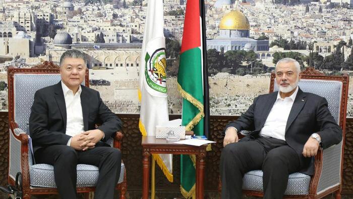 NextImg:China Hosts Hamas & Palestinian Authority For Rare Talks