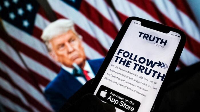 NextImg:Trump Says Truth Social Has Zero Debt, $200 Million Cash Despite Media Fixation On 2023 Loss