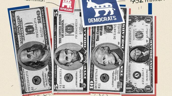 NextImg:Democrats Commit Vastly More Dark Money Than Republicans For 2024