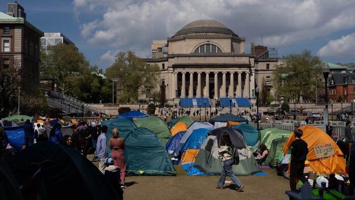NextImg:'Leave Or Be Suspended': Columbia Gives Protesters Until 2PM, Or Else