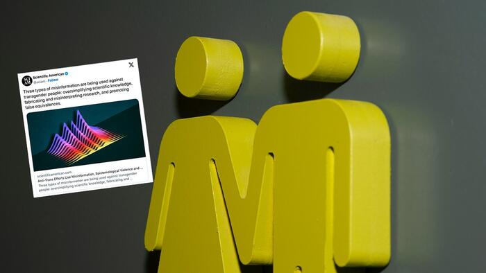 NextImg:Scientific American Claims It Is "Misinformation" That There Are Just Two Sexes