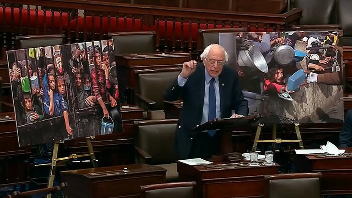 NextImg:Bernie Sanders To Lead Progressive Fight Against Israel Aid In Senate With New Amendment