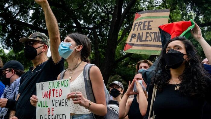 NextImg:Nearly Half Of Those Arrested At UT-Austin Pro-Palestinian Protest Had No Links To School