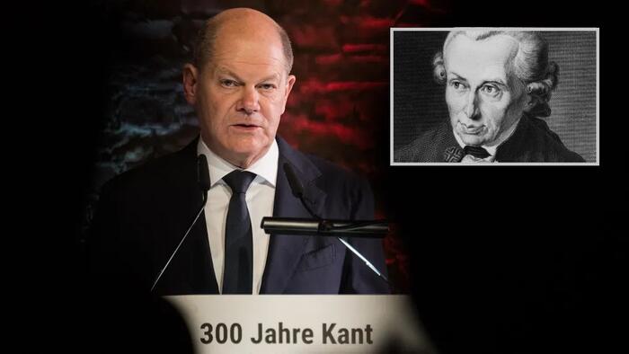 NextImg:I Kant Even: German Chancellor Triggered After Putin Quotes Legendary Philosopher