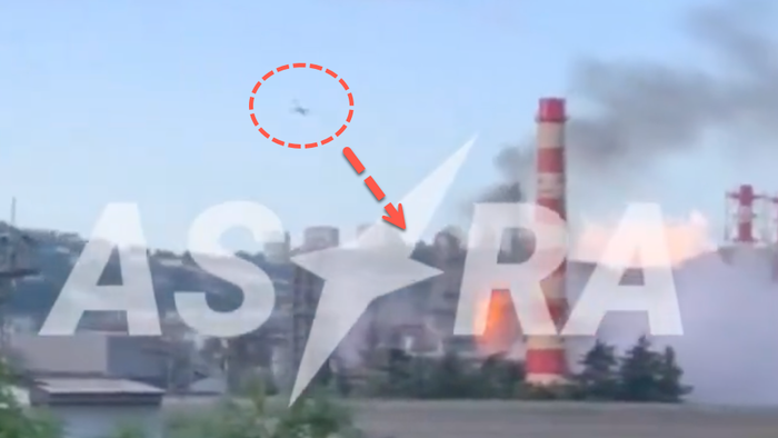 NextImg:Desperate Ukraine Launches Massive Kamikaze Drone Attack Against Russian Black Sea Coast, Sparking Fire At Major Refinery
