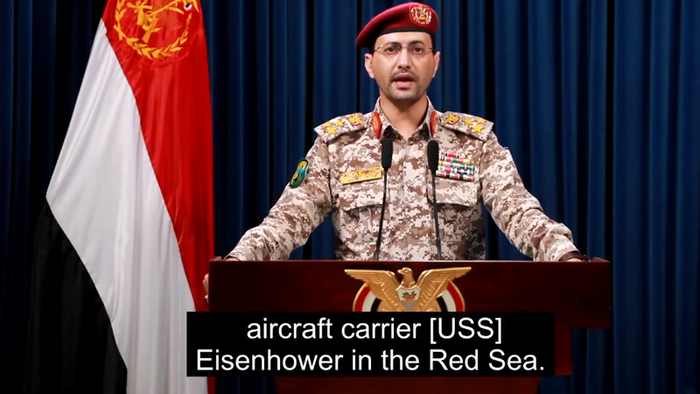 NextImg:Houthi Rebels Claim Missile Attack On US Nuclear-Powered Carrier; DoD Official Says This Is "False Info" 