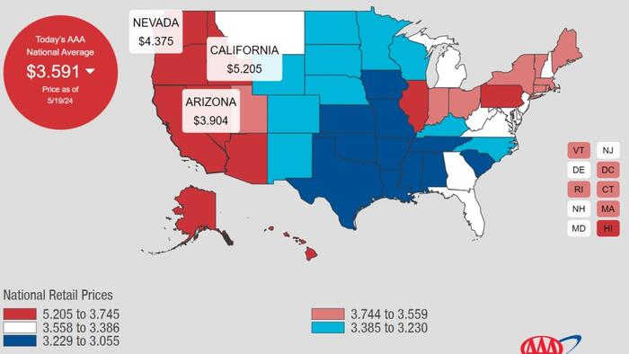 NextImg:California Governor Escalates War On Gasoline Impacting Neighboring States