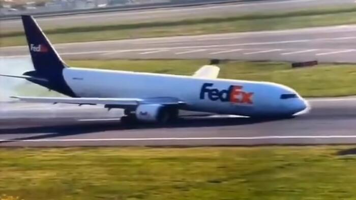 NextImg:Watch: Boeing 767 Cargo Plane Crash-Landed In Turkey