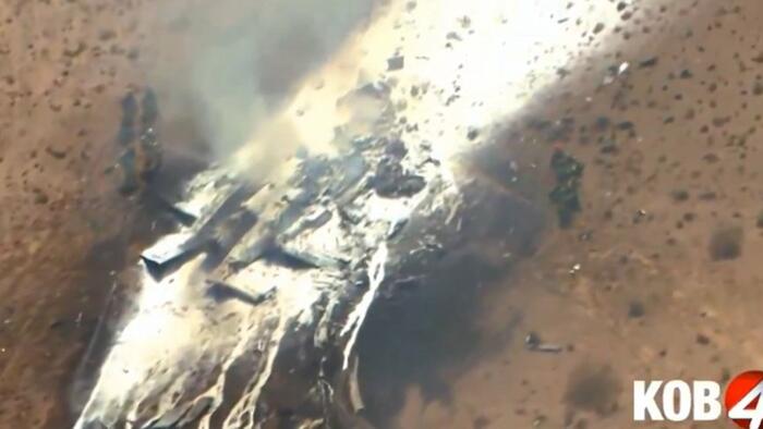 NextImg:F-35 Stealth Jet Crashes Near Albuquerque Airport