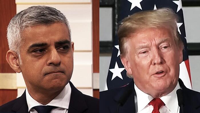 NextImg:London Mayor Khan Says He's Calling Trump Out For Being A "Racist, Sexist Homophobe"