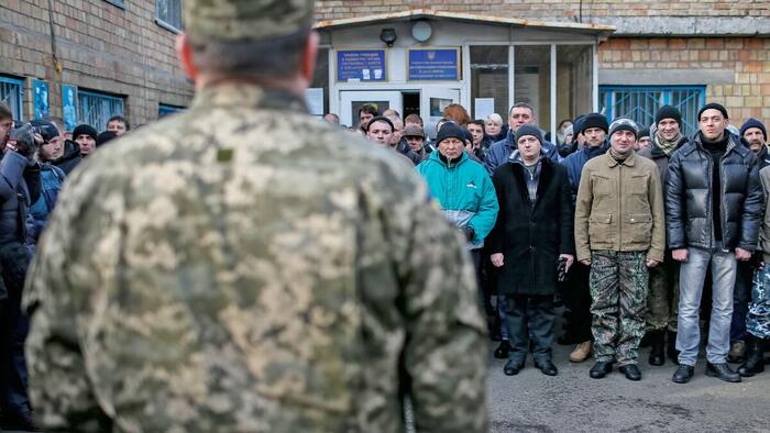 NextImg:Ukraine Enforces Desperate Conscription Laws As Russian Troops Close In On Kharkiv